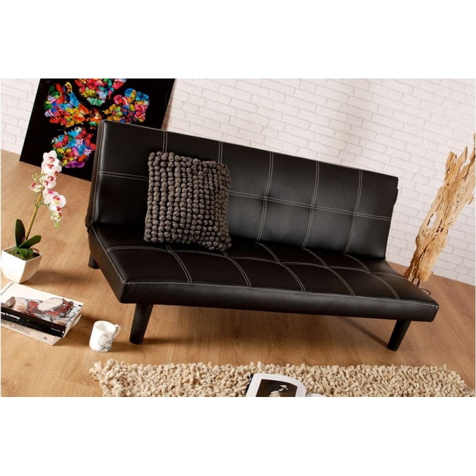 Faux Leather Chevalier Sofa Bed