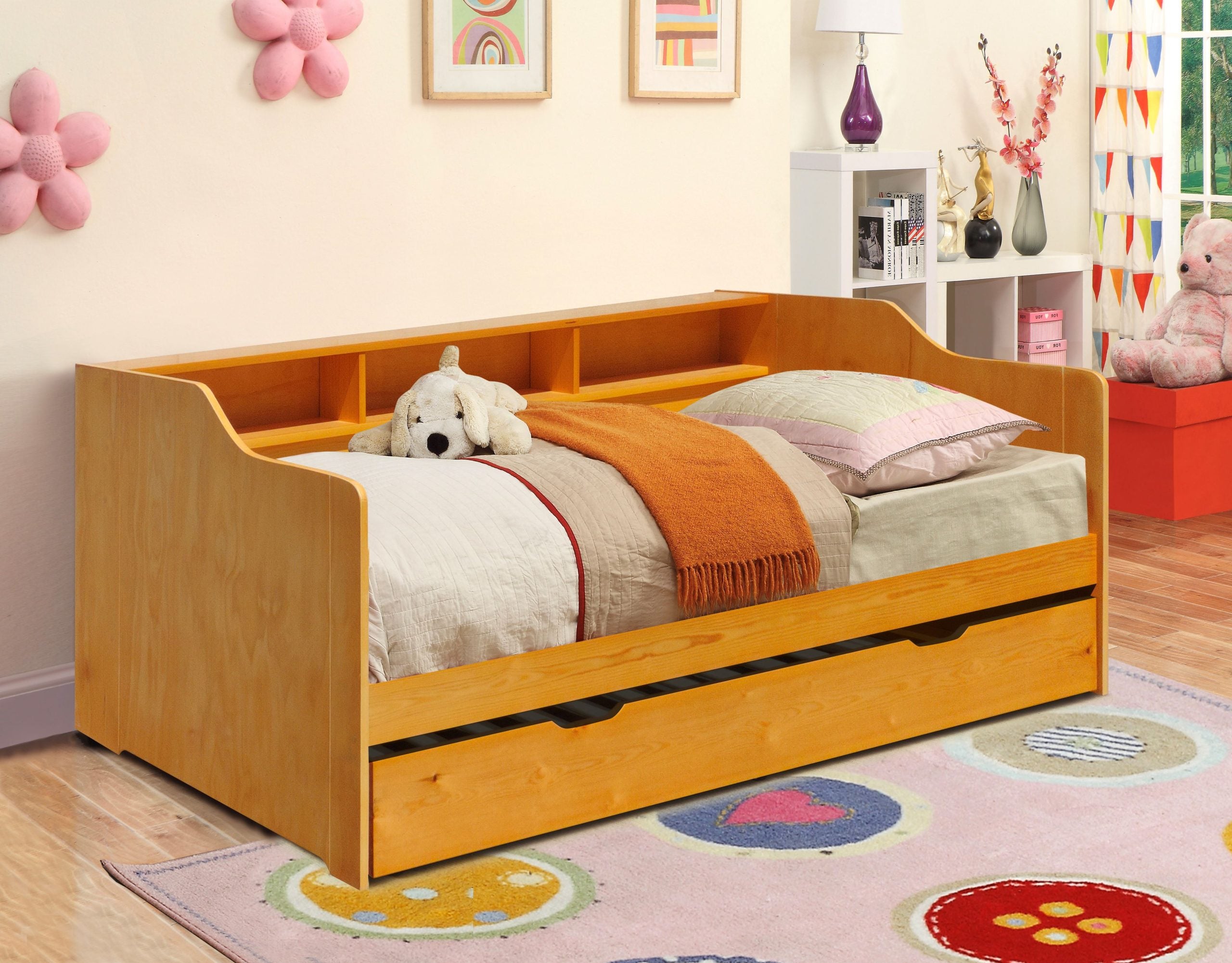 Cossie Day bed with Trundle and optional Mattresses