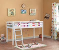 Wooden Mid Sleeper With Or Without Slide with optional Mattress