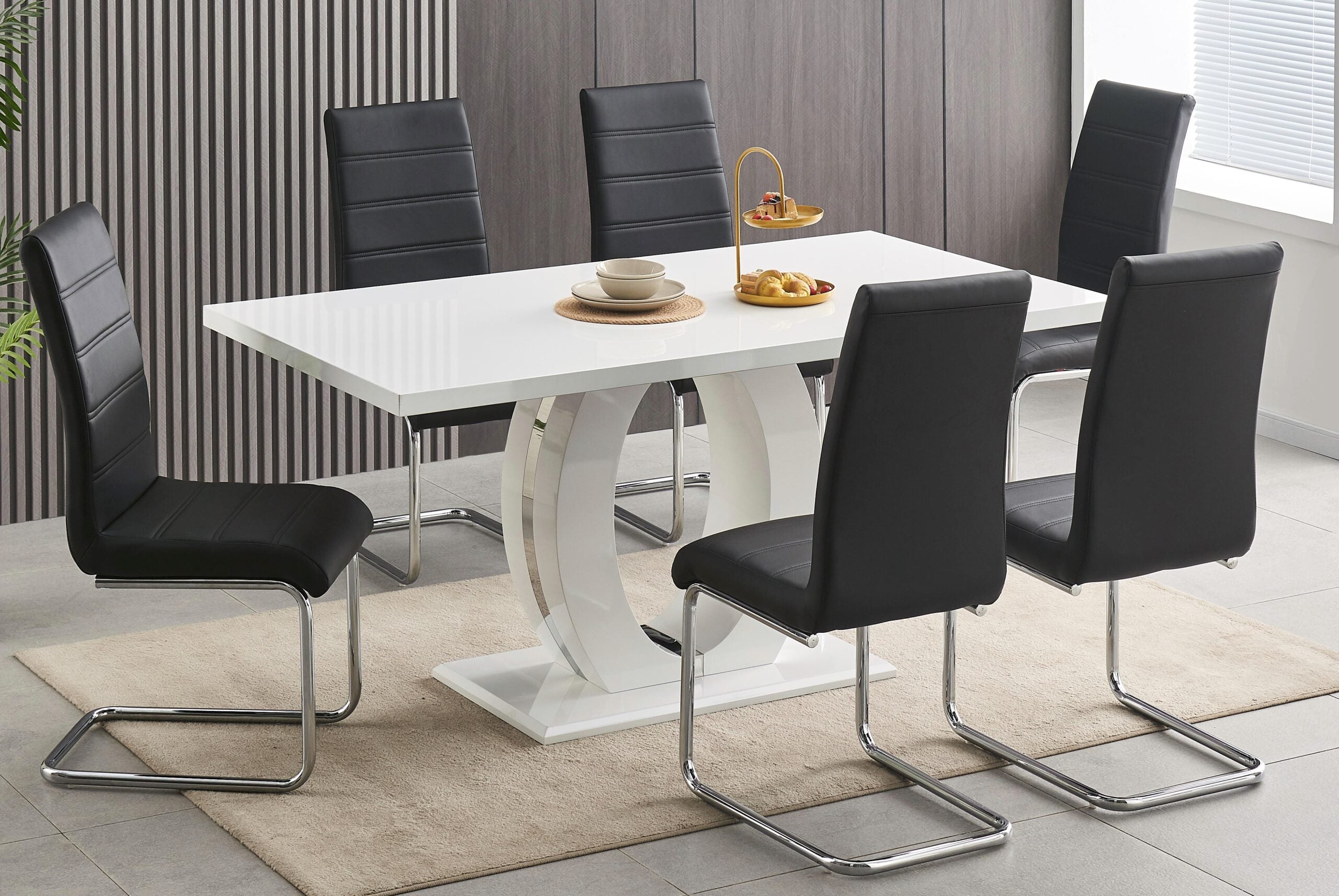 Rimini 5 or 7 Piece Dining Set