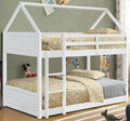 Dunster Wooden House Style Bunk Bed