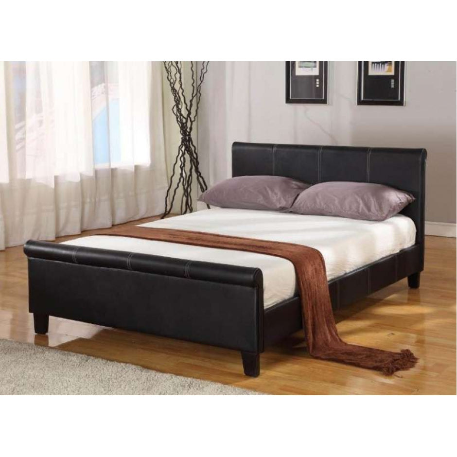 New York Sleigh Bed