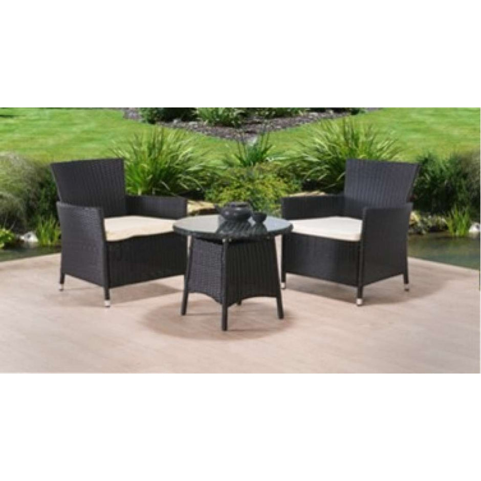 Marrakech rattan 2 seater bistro/patio set
