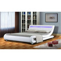 Manhattan Designer Bedframe with LED headboard