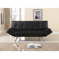 Durban faux leather deep padded sofabed