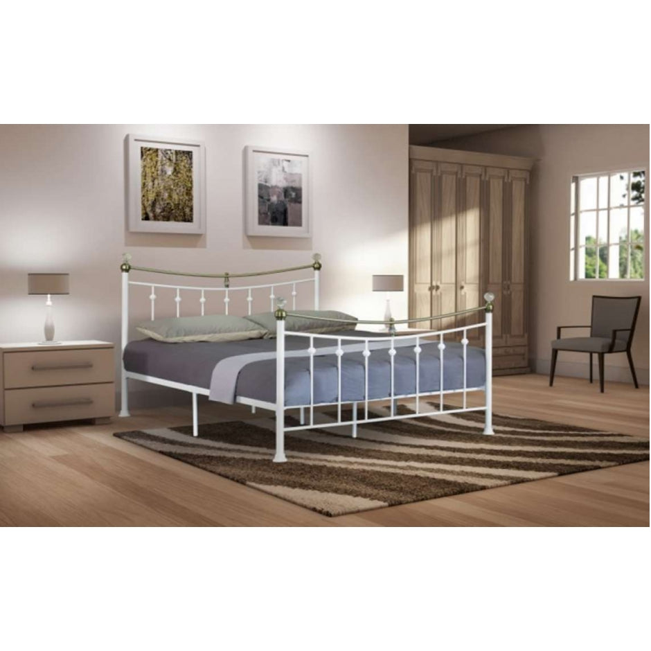 Amsterdam Crystal & Metal Bedframe