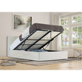 Brooklyn Gas Lift Shimmer Ottoman Bedframe