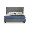 Amelia Fabric Upholstered Bedframe with USB charging point