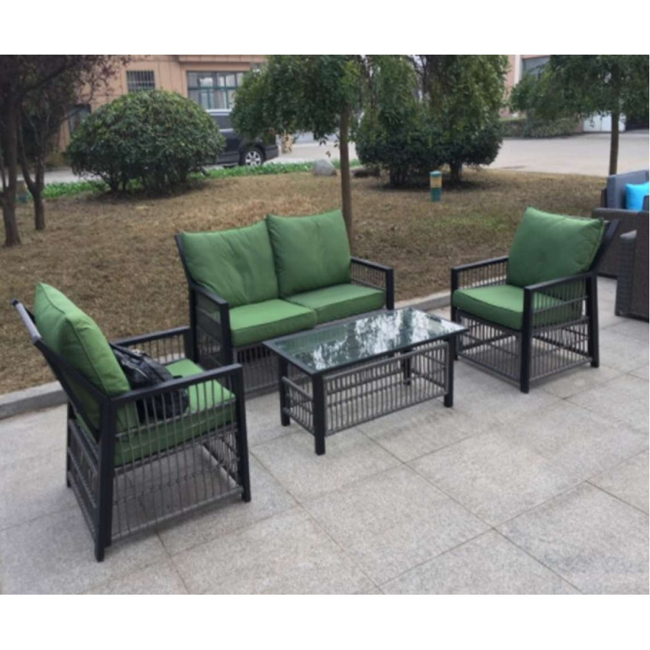 Borneo Garden Rattan & Rope Furniture Set
