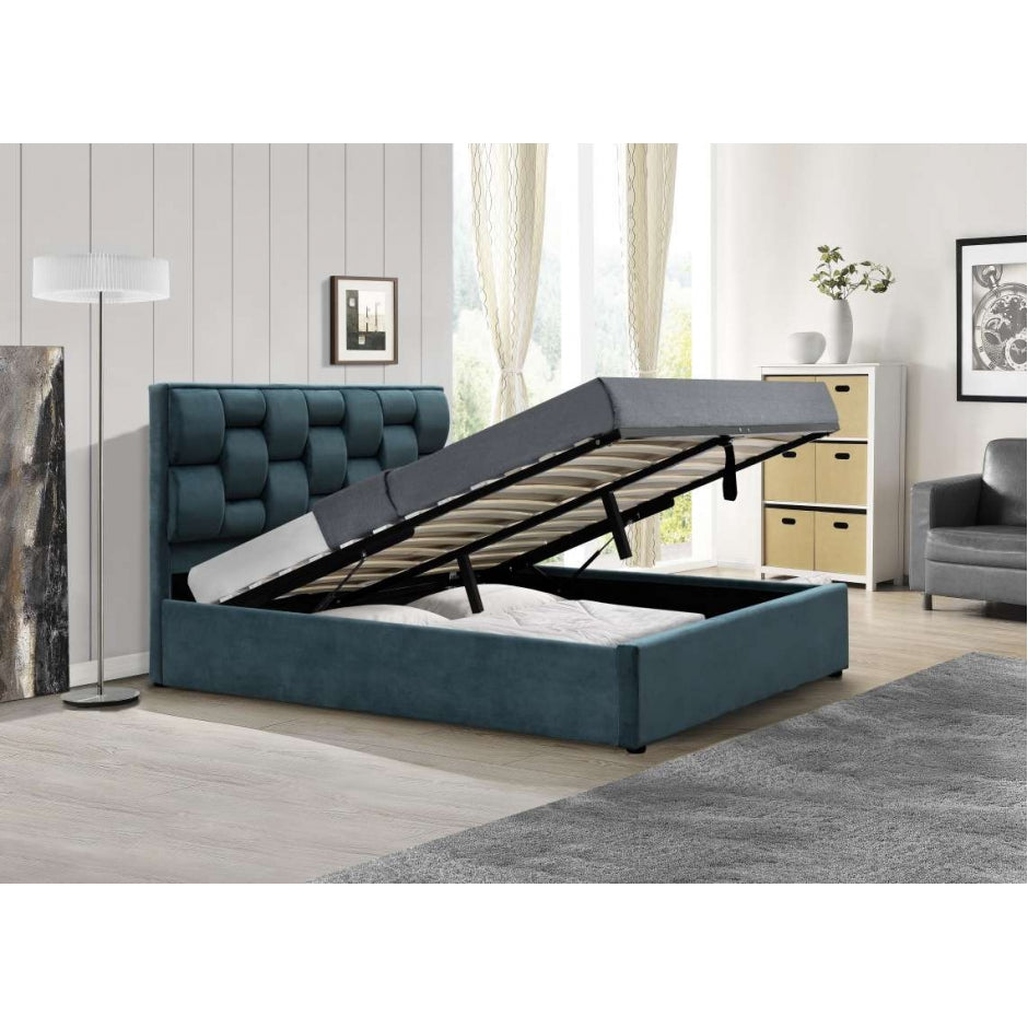 Brisbane Stylish Upholstered Ottoman bed with optional mattress