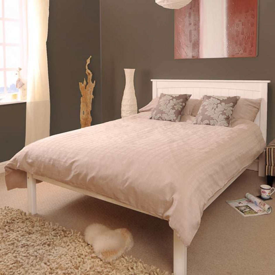 Handmade Amprezzo Solid Pine Bedframe And Mattress Set
