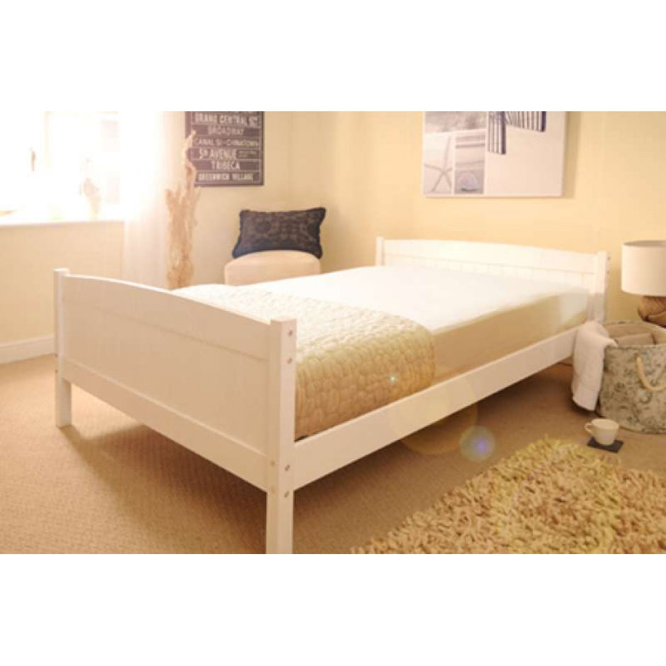 Handmade Solid Wood Slatted Bedframe