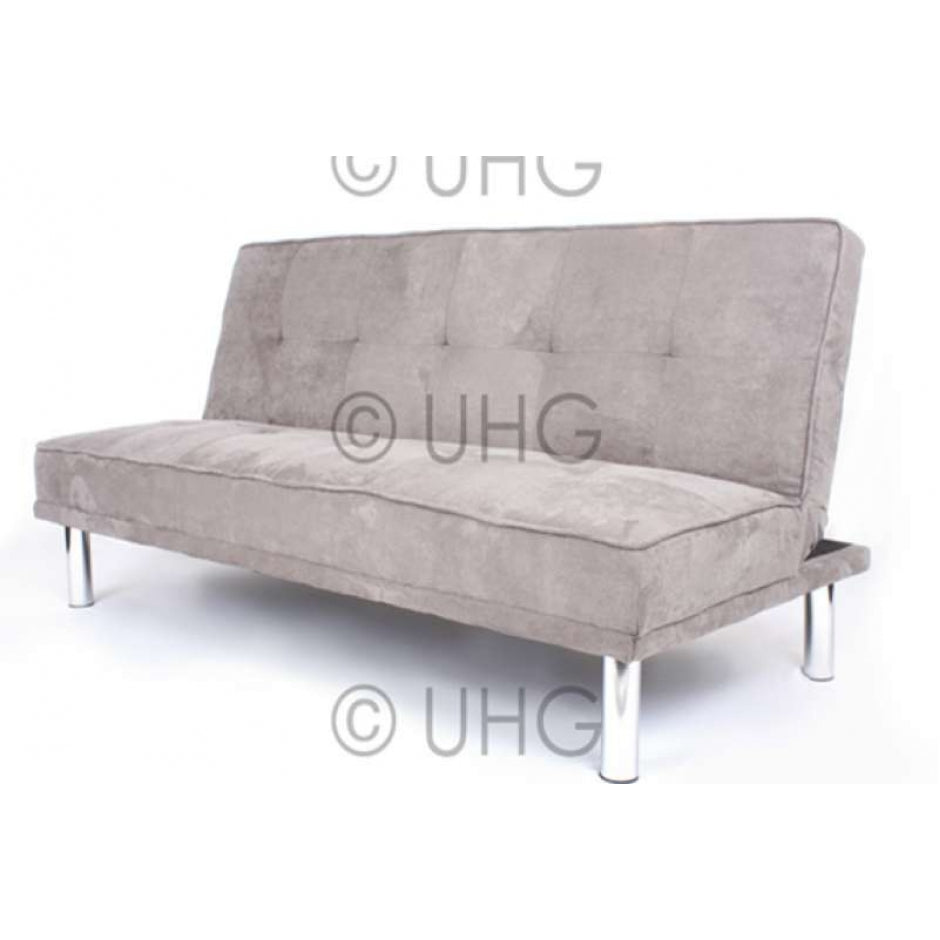 Faux Suede Sofa Bed