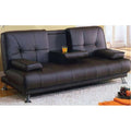 Faux Leather Reel Sofa bed