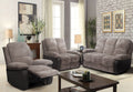 Corded Jumbo Recliner Sofa Set